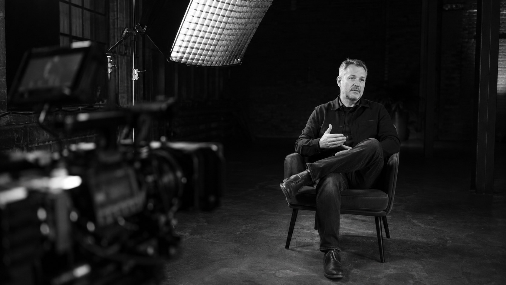 Corporate interview film production